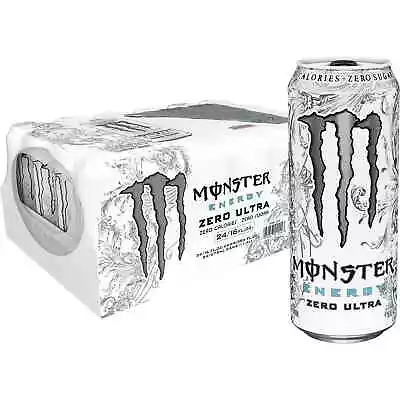 Monster Energy Zero Ultra (16 Fl. Oz. 24 Pk.) • $56.52