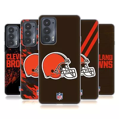 Official Nfl Cleveland Browns Logo Soft Gel Case For Motorola Phones 2 • $19.95