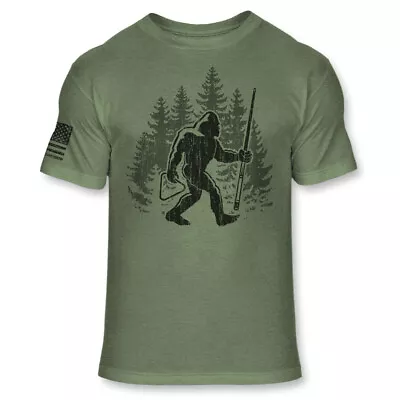 Bigfoot Billiards T-Shirt - Funny Sasquatch Pool Shark - Pool Table Shirt - A281 • $18.95