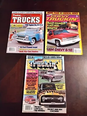 Truckin Magazine Lot 3 Issues Oct 1993 Winter 1993 August 1982 READ DESCRIPTION • $11.50