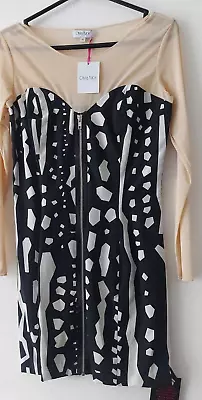 Olivia Rubin Clara Mesh Dress Size 10 NEW RRP £225 Silk • £19