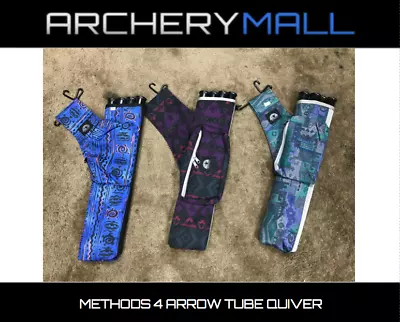 Methods 4 Arrow Tube Quiver (MULTIPLE COLORS) • $24.99