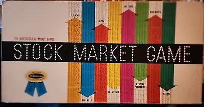 Vintage STOCK MARKET BOARD GAME By Whitman Publishing 1963 (RARE FIND) Complete  • $85
