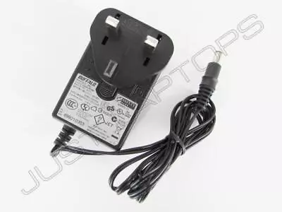 Genuine Buffalo 5.5mm X 3.3mm AC Adapter Power Supply Charger PSU UK WA-24E12 • £14.95