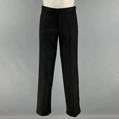 VINTAGE Size 30 Black Tuxedo Dress Pants • $165