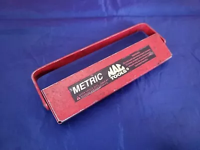 MAC Tools MT4Y Metric Red Metal 1/4  Drive Socket Tool Storage Organizer S15 • $20