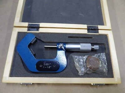 $125 • Buy SHARS 1 - 1.8  108 Degree 5 Flutes V-Anvil Micrometer Graduation 0.001”