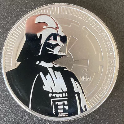 2017 Niue $2 Star Wars Darth Vader 1 Oz .999 Fine Silver Coin. Free Shipping!!!! • $41