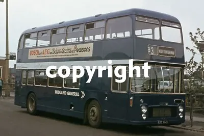 Bus Photo - Midland General RRC763L Bristol VR ECW In NBC Blue • £1.19