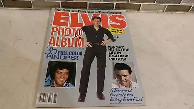 Vintage 1978 Elvis Presley Photo Album Limited Edition Collectors Issue Magazine • $9.99