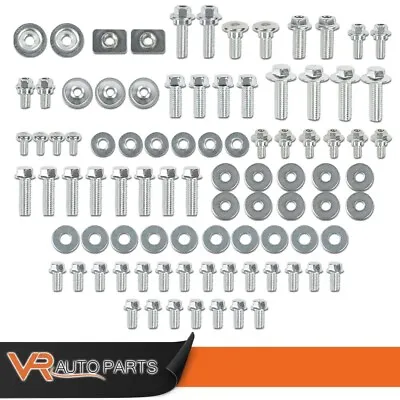 90Pcs Plastic Aftermarket Bolt Kit Fit For Kawasak KX60 65 80 85 100 125 125 500 • $15.78