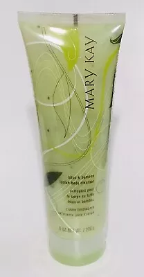 New & Sealed Mary Kay Lotus & Bamboo Loofah Body Cleanser Full Size 8 Oz • $15.59