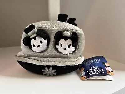 D23 Expo Japan 2015 Tsum Tsum Plush Mickey Minnie Steamboat Willie New With Tag • $55