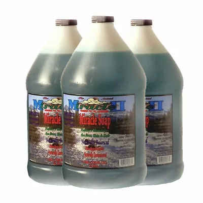 Miracle II Regular Soap (Three 1 Gallon Bottles) • $214.95