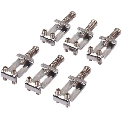 6 Pcs Roller Bridge Tremolo Saddles For Fender ST TL Guitar Parts • $9.51