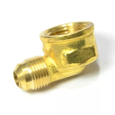 3/8 Male Flare Sae 45 To 1/2 Female Npt L Elbow Fitting Natural Gas Propane Fuel • $9.25