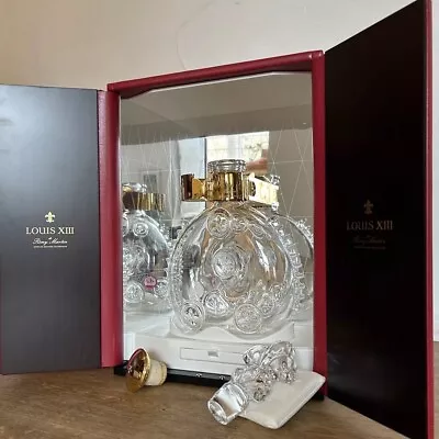 Louis XIII Remy Martin Cognac Crystal Decanter Empty Bottle And Collection Box • £495