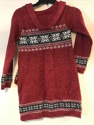 Maggie And. Zoe Holiday Sweater Dress Size 5-6 • $6.94