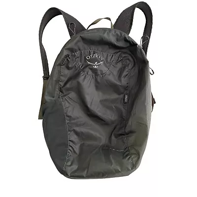 $29.95 • Buy Osprey Ultralight Stuff Pack Lightweight Travel Backpack Shadow Gray Ripstop