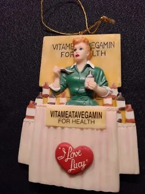 I Love Lucy  Lucy Does A TV Commercial   Vitameatavegamin Ornament Please Read  • $8.99