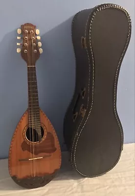 Vintage Suzuki 8 String Model M 90 Bowl Back Solid Spruce Top Maple Mandolin M90 • $150