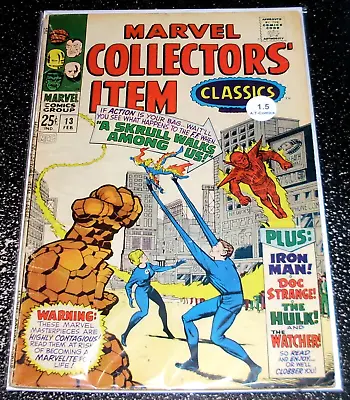 Marvel Collectors Item Classics 13 (1.5) 1st Print 1968 - Flat Rate Shipping • $4.99