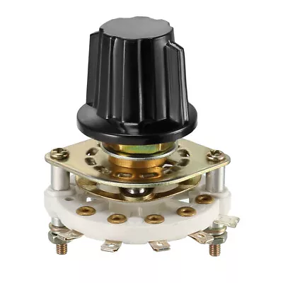 1Pole 4Position 1Deck KCZ 1*4+K18-1 Band Channel Rotary Switch Selector W Knob • $12.99