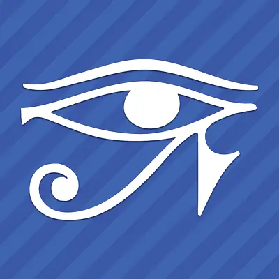 Eye Of Horus Vinyl Decal Sticker Egyptian Pagan • $2.79