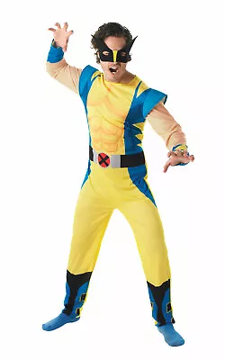 Adults Marvel X-men Wolverine Official Fancy Dress Costume Standard And Xl Size • £12.99