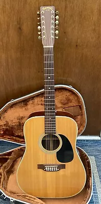 Vintage Takamine F400 12 String Acoustic Guitar With Martin Case • $200