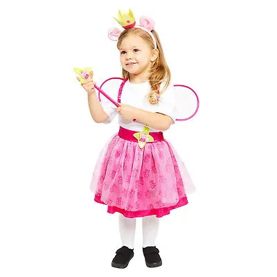 Kids Girls Peppa Pig Fairy Tutu Skirt Costume Kit TV Childs Fancy Dress Outfit • £16.99