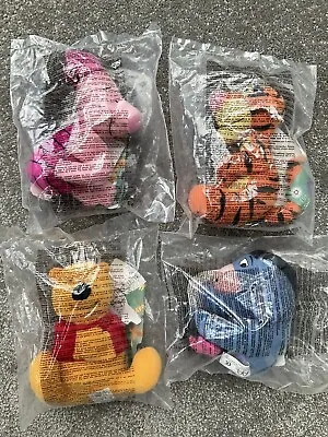 McDonald’s Winnie The Pooh Full Complete Set Soft Toys Figures MIPS 1998 Eeyore • £11.99