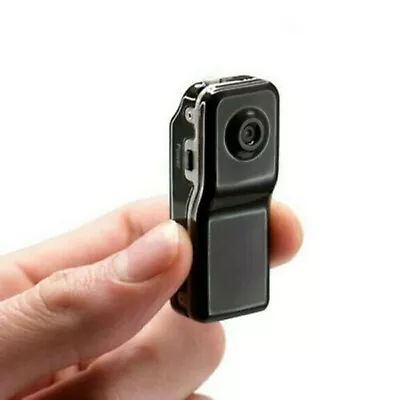 Mini Action Camera Compact Body Worn Hidden Spy Cam Motorcycle Bike Helmet Clip • $16.97