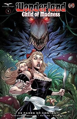 WONDERLAND CHILD OF MADNESS #1 Of 3 (NM) TARRAGONA B Variant Zenescope 2023 • $4.50