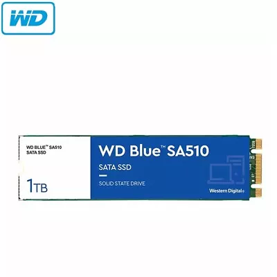 SSD WD Blue SA510 1TB M.2 2280 Solid State Drive WDS100T3B0B Up To 560MB/s • $199