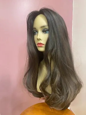 $3000 • Buy Malky Wig Sheitel European Multidirectional 26  Brown With Highlights 8/4