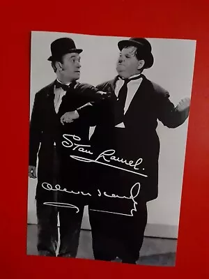 Laurel & Hardy Signed Autographed Photo • £3.30