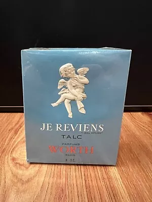 New/Sealed! Vintage Worth Je Reviens 4 Oz Perfume Paris (N/C 9043) • $100