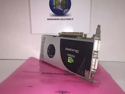 NVIDIA/ HP  Quadro  FX 3700 512MB GDDR3 PCI-e Video Card 462600-001 462790-001 • $44