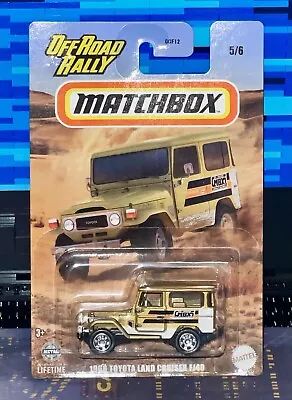 2024 Matchbox Off Road Rally 1968 Toyota Land Cruiser FJ40 • $6.99