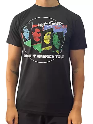 Queen - Hot Space Tour '82 Official T Shirt Various Sizes Freddie Mercury NEW • £15.99