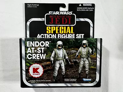 Star Wars The Vintage Collection Endor At-st Crew Gunner & Driver K-mart Sealed • $19.83