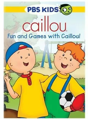 Caillou: Fun & Games With Caillou (DVD) • $3.99