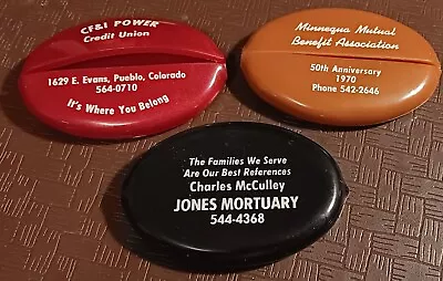 Vintage Rubber Coin Purse 3x Lot Pueblo Colorado CF&I Steel Mill/Jones Mortuary • $14.99