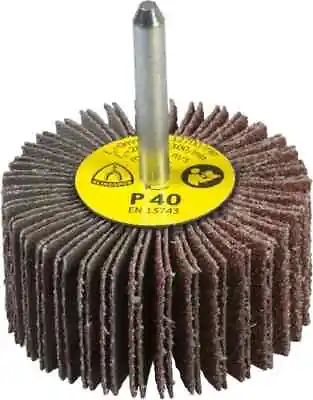 £8.25 • Buy Abrasive Sanding Flap Wheel Mop KLINGSPOR KM613 Sandpaper Metal Stainless Steel 