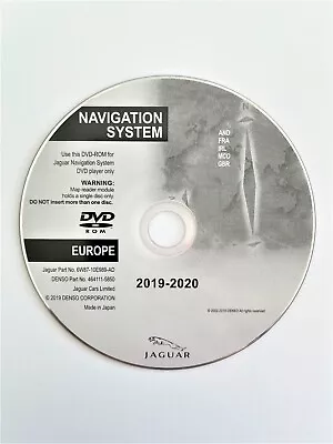 Original 2020 SAT NAV DISC MAP UPDATE JAGUAR XF XK XKR NAVIGATION DVD UK • £29