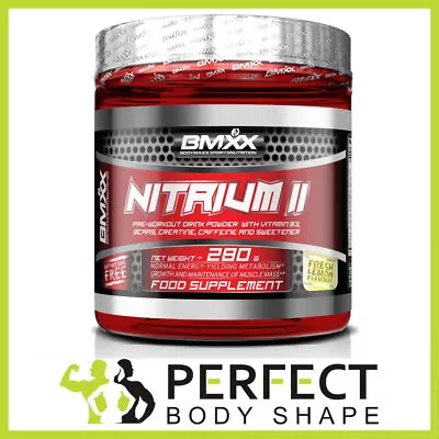 £26.59 • Buy Bmxx Nitrium Ii 280g Pre-workout Nitric Oxide Booster Pump Energy Recovery Bcaa