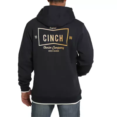 Cinch® Men's Graphic Logo Navy Blue Pullover Sweatshirt MWK1206022 • $49.97