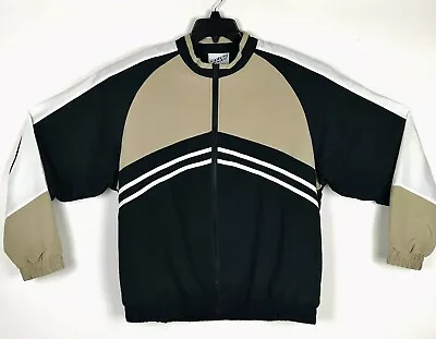 Irvine Park 80's Vintage Retro Mens Jump Track Hip Hop Windbreaker Jacket Size L • $26.99