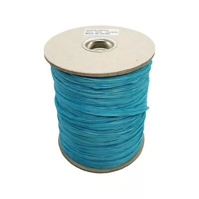 Alphy & Becs 100 M Rayon Raffia Spool Rayon Teal • £5.10